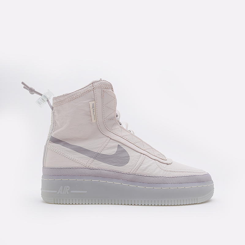 женские бежевые кроссовки Nike WMNS Air Force 1 Shell BQ6096-002 - цена, описание, фото 1